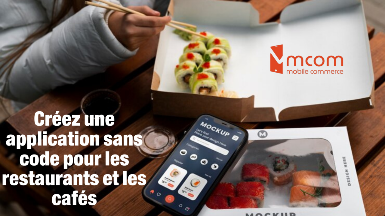 Créez une application sans code pour les restaurants et les cafés