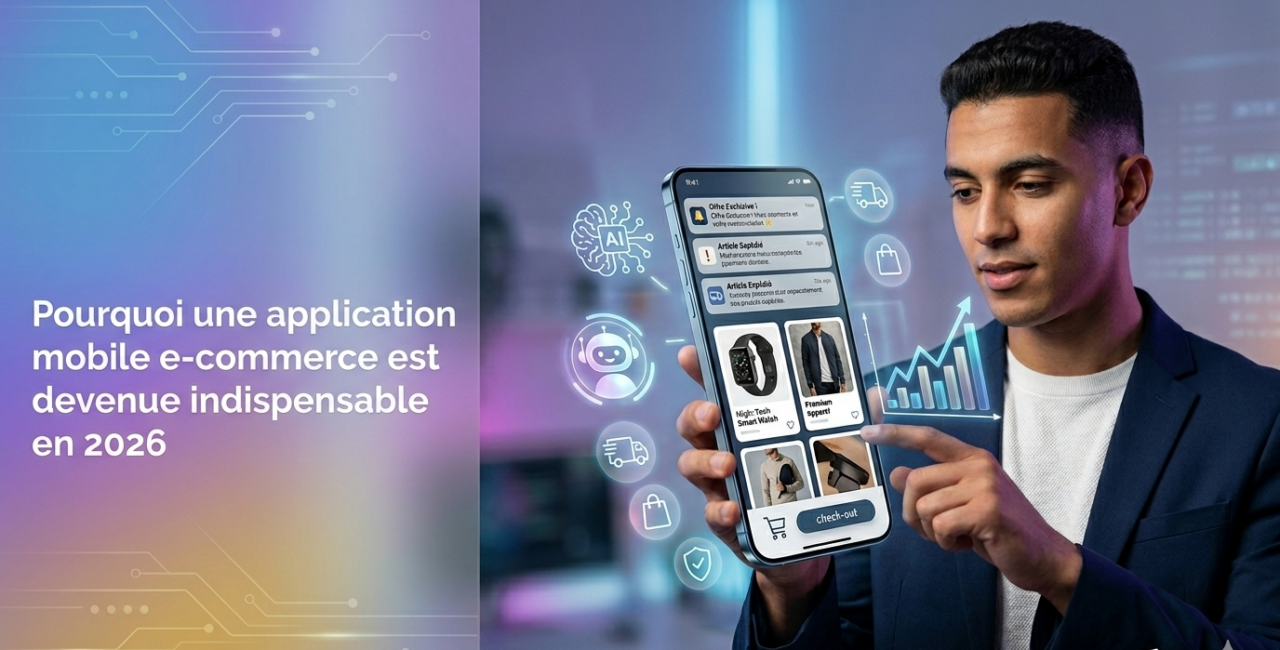 Pourquoi une application mobile e-commerce est devenue indispensable en 2026 (et comment booster vos ventes x3)