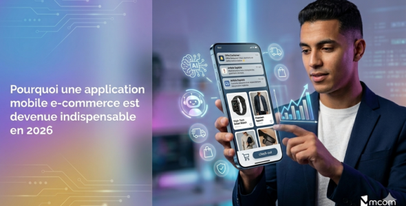 Pourquoi une application mobile e-commerce est devenue indispensable en 2026 (et comment booster vos ventes x3)